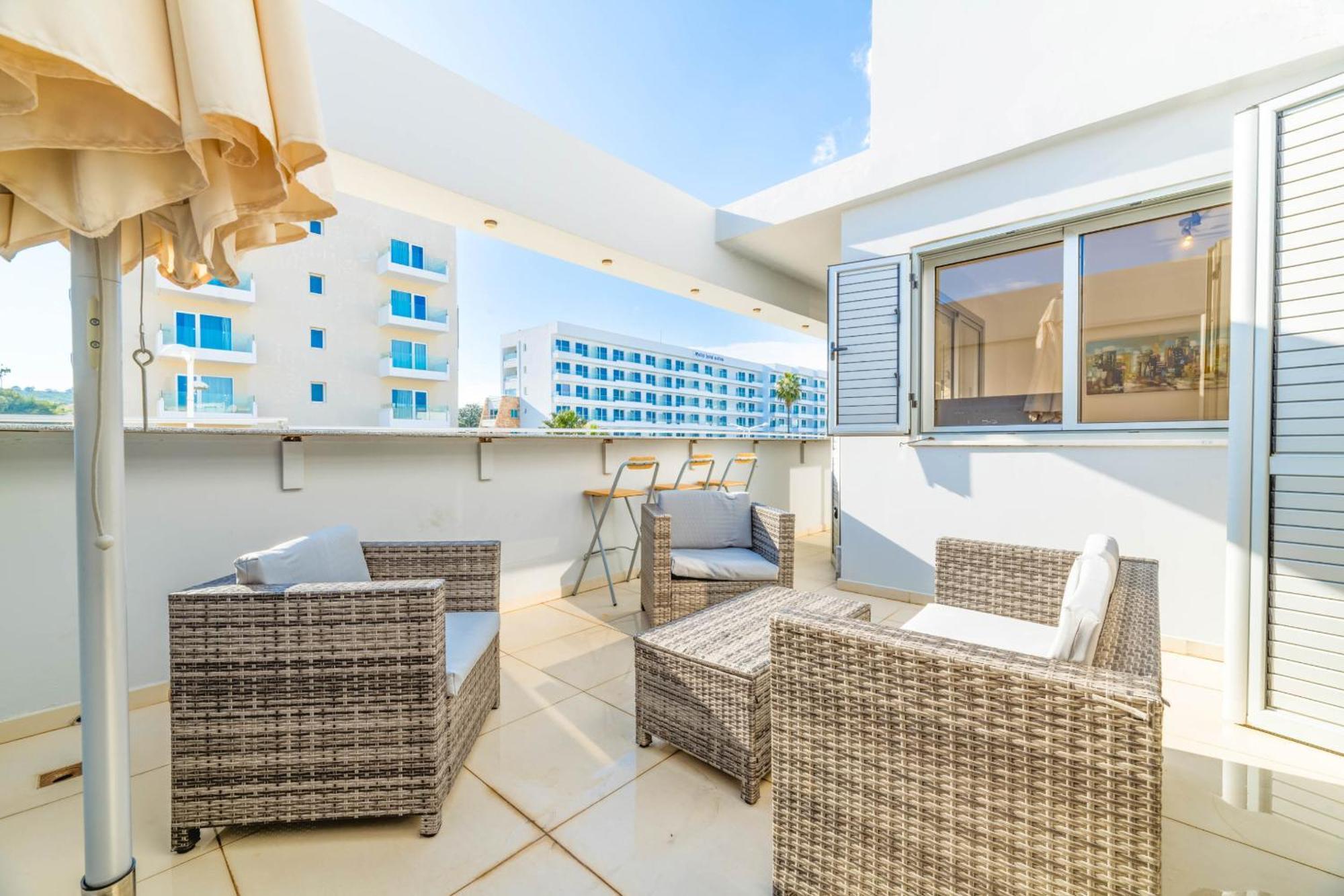 Silver Sands Penthouse Протарас Экстерьер фото